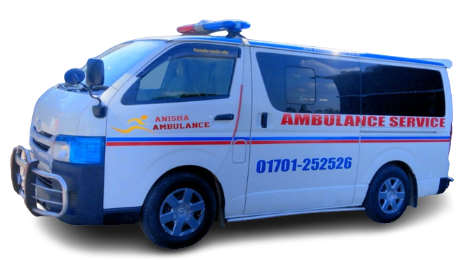 ac ambulance of anisha ambulance